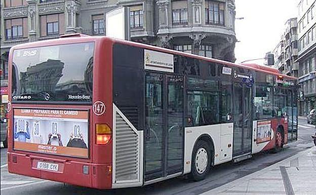 Autobús urbano de León.