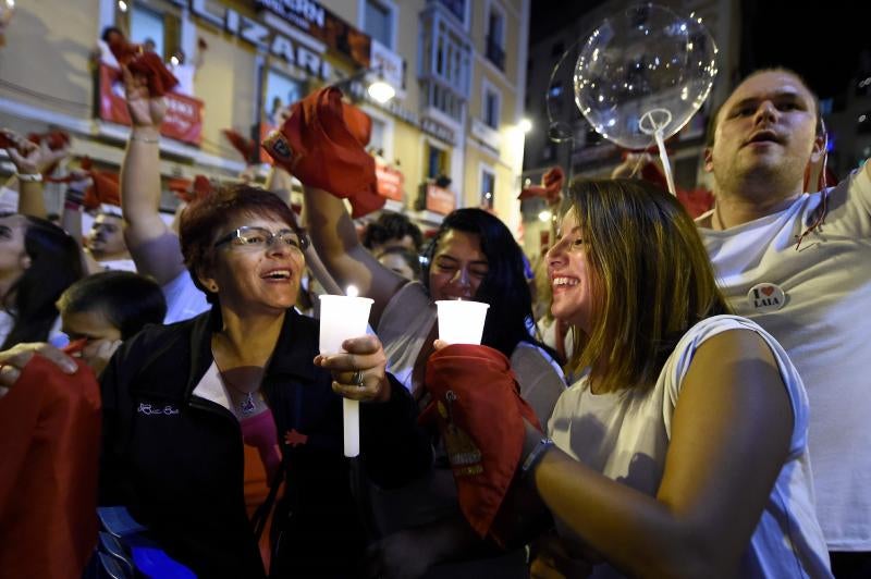 El 'Pobre de Mí' despide un año más las fiestas de San Fermín