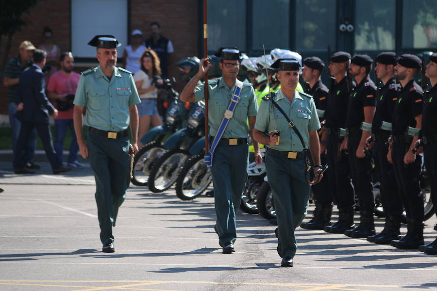 Fotos: Toma de posesión del nuevo jefe de la XII Zona de la Guardia Civil de Castilla y León