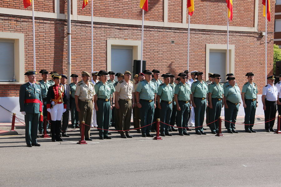 Fotos: Toma de posesión del nuevo jefe de la XII Zona de la Guardia Civil de Castilla y León