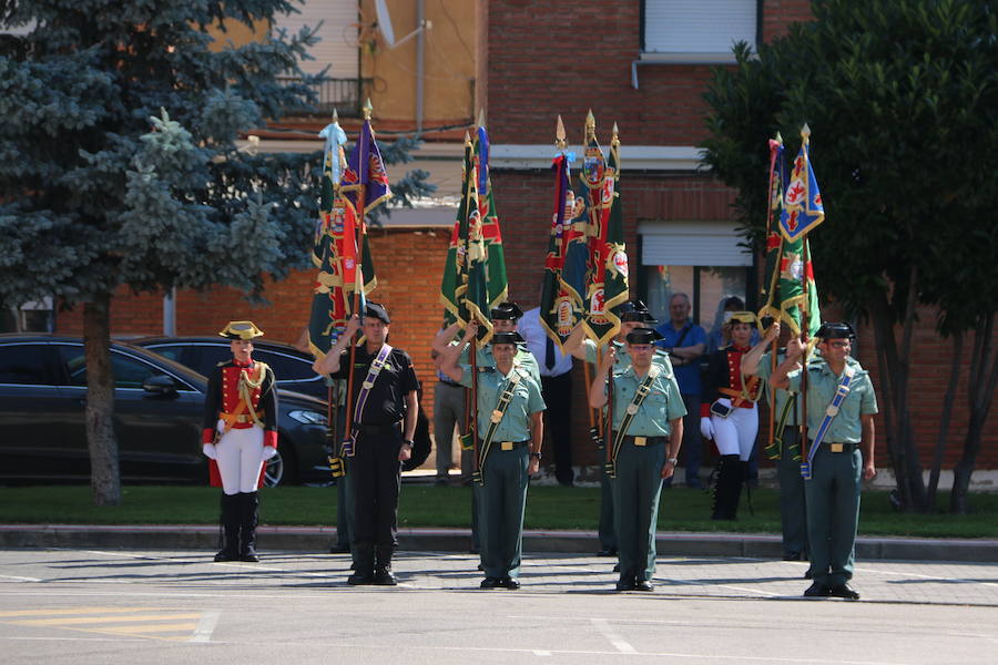 Fotos: Toma de posesión del nuevo jefe de la XII Zona de la Guardia Civil de Castilla y León