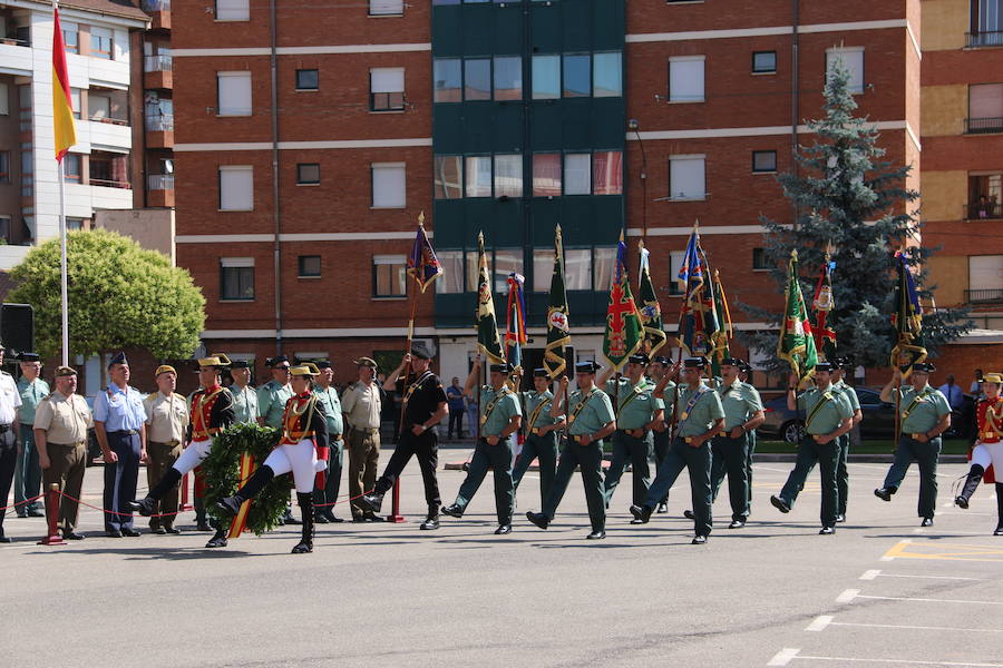 Fotos: Toma de posesión del nuevo jefe de la XII Zona de la Guardia Civil de Castilla y León