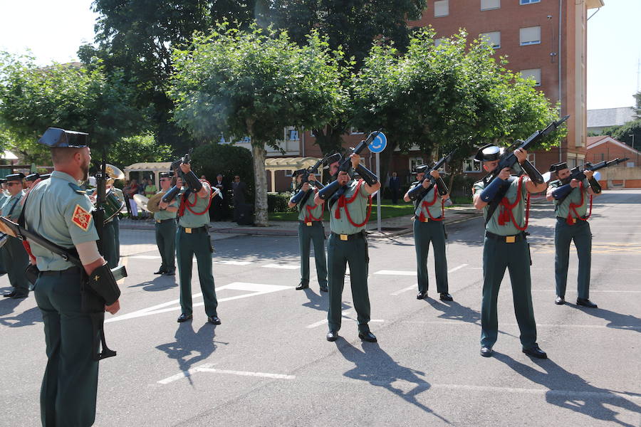 Fotos: Toma de posesión del nuevo jefe de la XII Zona de la Guardia Civil de Castilla y León