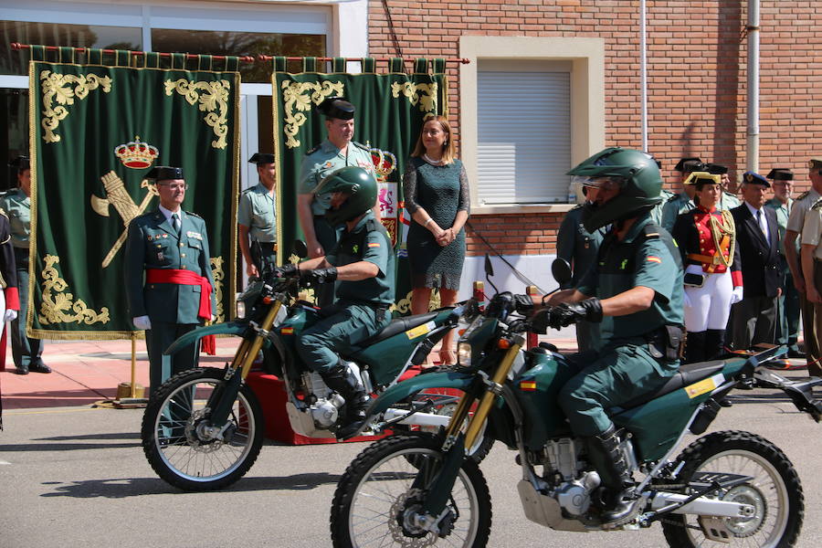 Fotos: Toma de posesión del nuevo jefe de la XII Zona de la Guardia Civil de Castilla y León