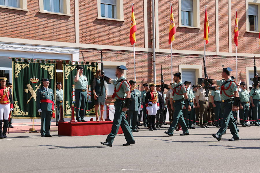 Fotos: Toma de posesión del nuevo jefe de la XII Zona de la Guardia Civil de Castilla y León