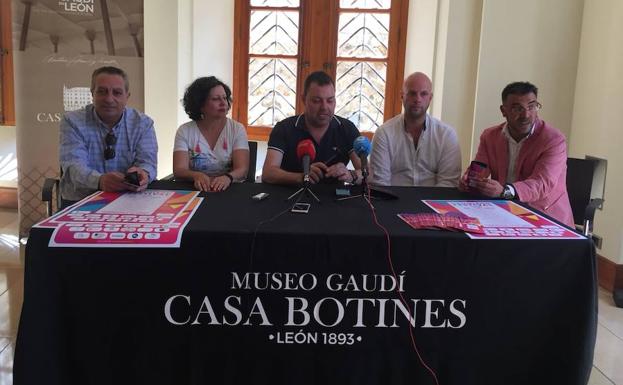 Presentación del festival de conciertos en el 125 aniversario del museo Gaudí Casa Botines.