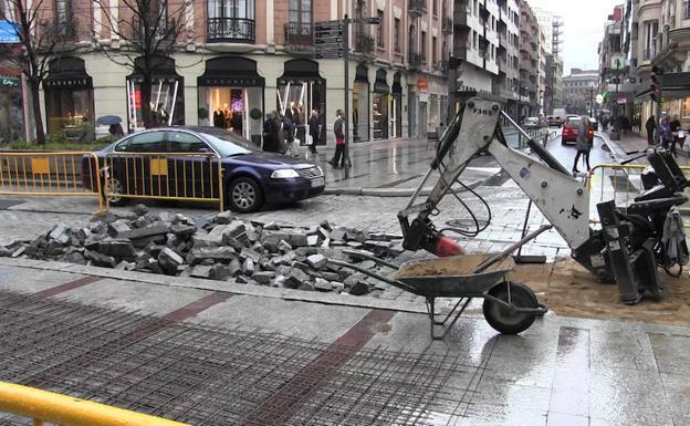 Obras en Ordoño II. 