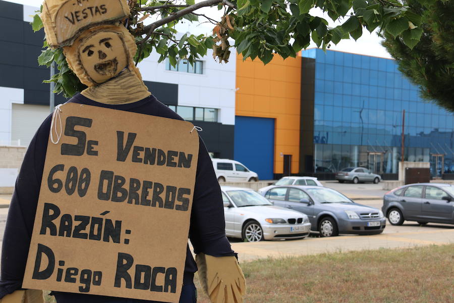 Fotos: Nueva jornada de protestas ante Vestas