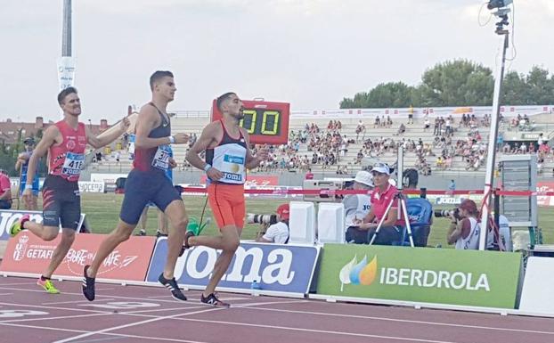 El atleta berciano se impuso en Getafe.