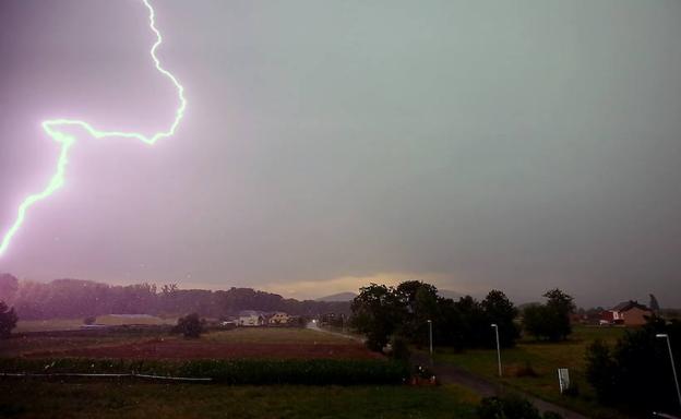 Tormenta en Ponferrada. 