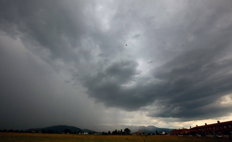Fotos: Tormentas y granizo en Castilla y León