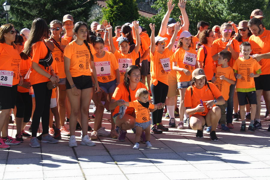 Fotos: III Marcha solidaria en Vegacervera