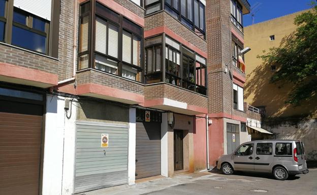 Vivienda donde tuvo lugar el brutal crimen. 