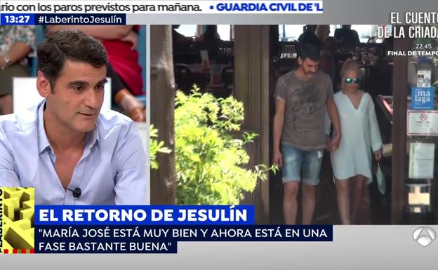 Jesulín de Ubrique acudió a 'El espejo público'. 