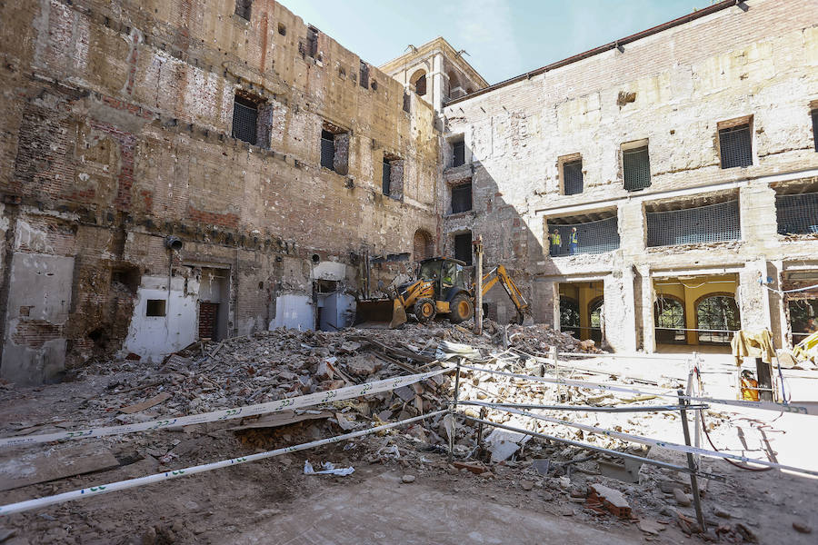 Fotos: Obras del Parador Hostal de San Marcos de León