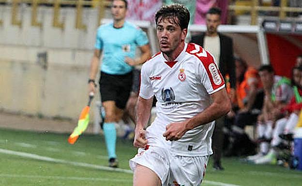 Guarrotxena, en un partido con la Cultural.