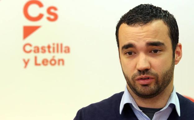 Pablo Yáñez, secretario de Comunicación de Ciudadanos en Castilla y León.