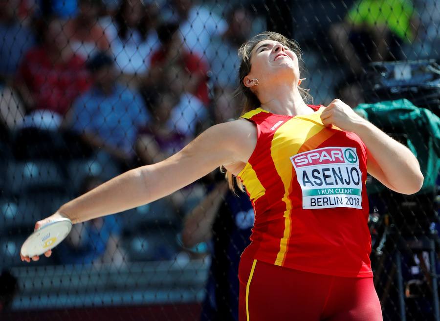 Fotos: Sabina Asenjo en el Europeo de Berlín