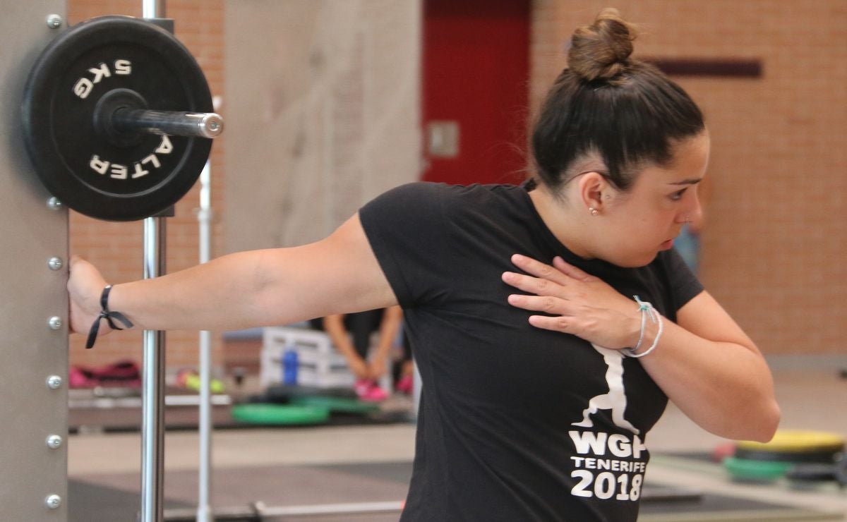 Fotos: Los mejores halterófilos del país se citan en el CAR de León