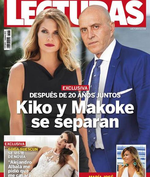 Portada de 'Lecturas' con la noticia. 