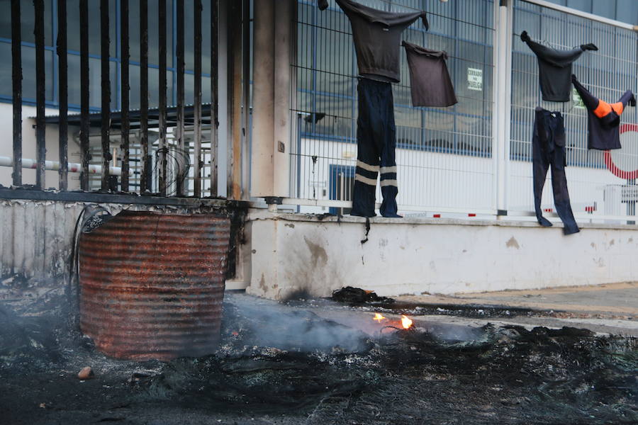 Fotos: Movilizaciones de los trabajadores de Vestas