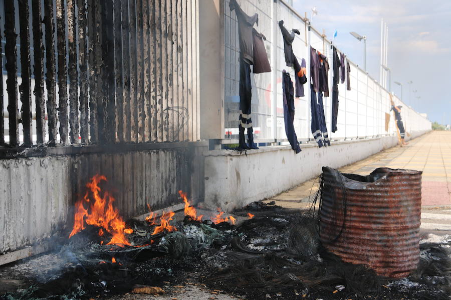 Fotos: Campamento a las puertas de Vestas