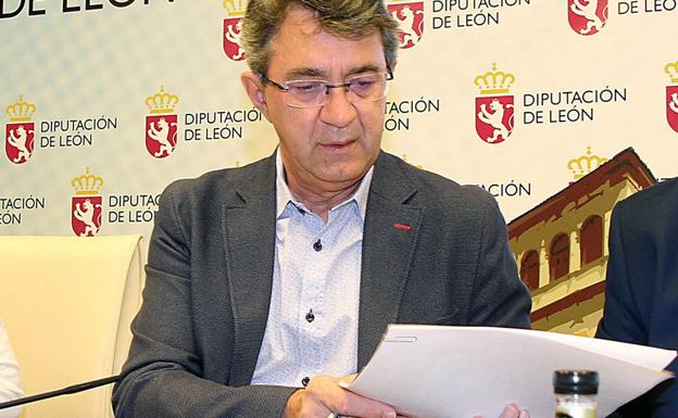 Juan Martínez Majo, presidente de la Diputación de León.