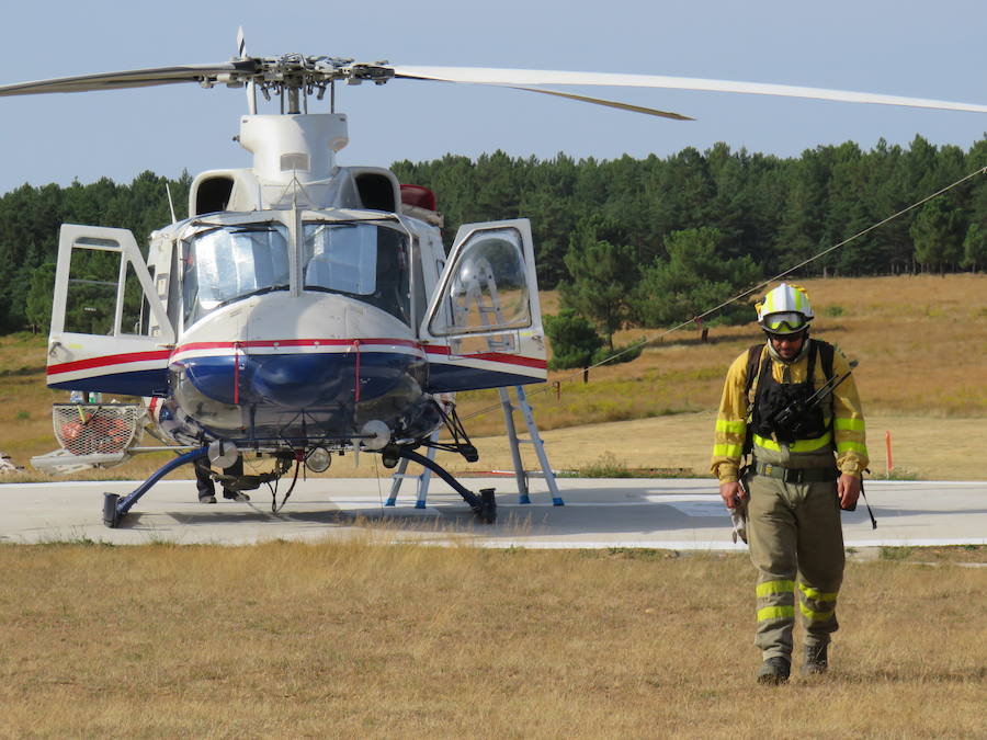Fotos: El trabajo en la base de Camposagrado