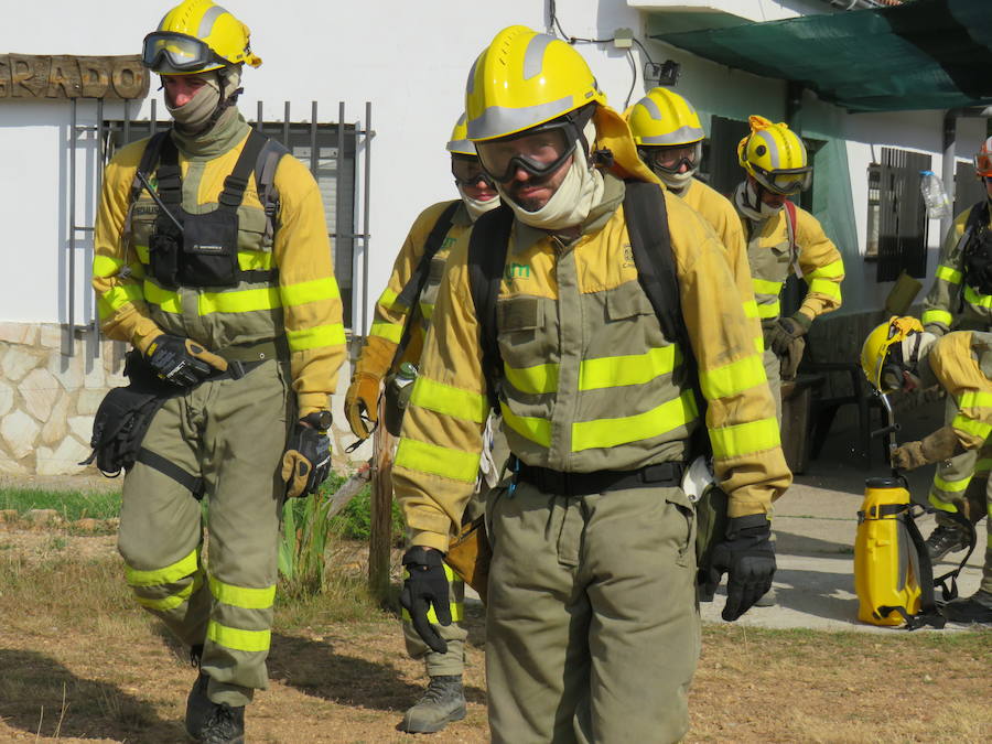 Fotos: El trabajo en la base de Camposagrado