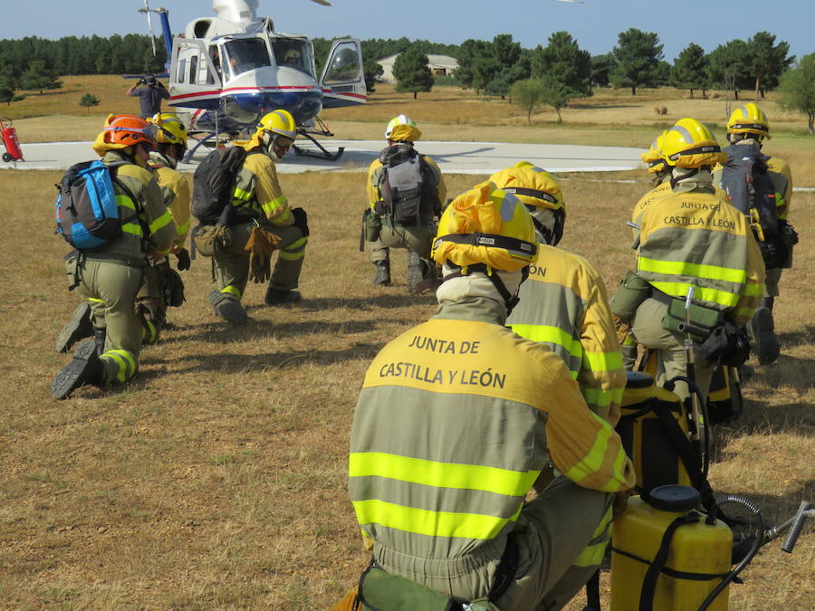 Fotos: El trabajo en la base de Camposagrado