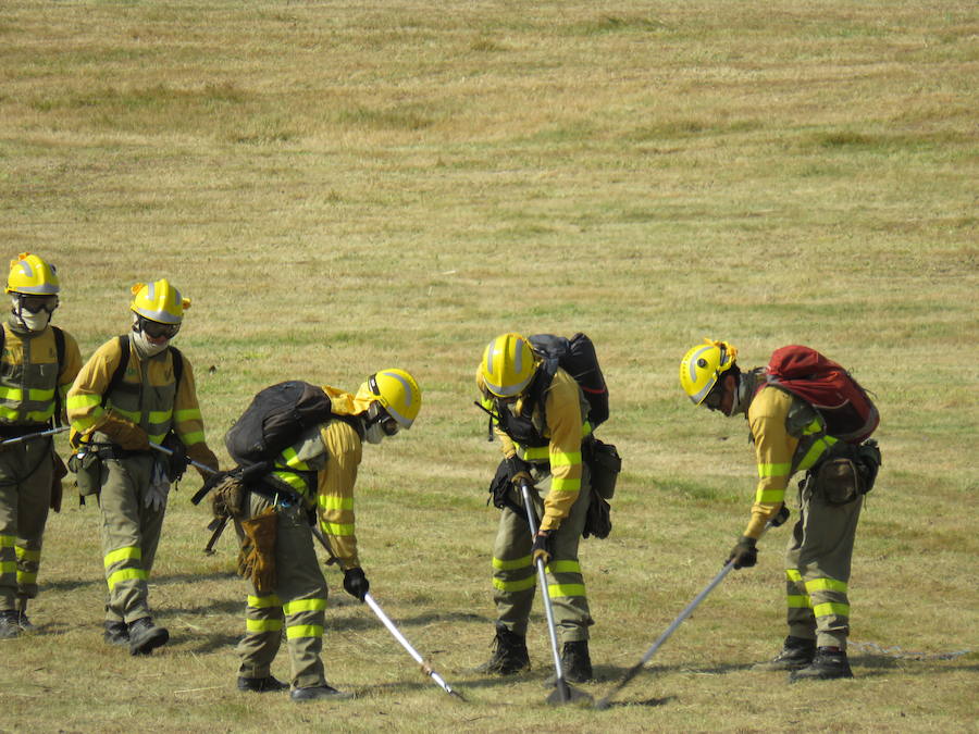 Fotos: El trabajo en la base de Camposagrado