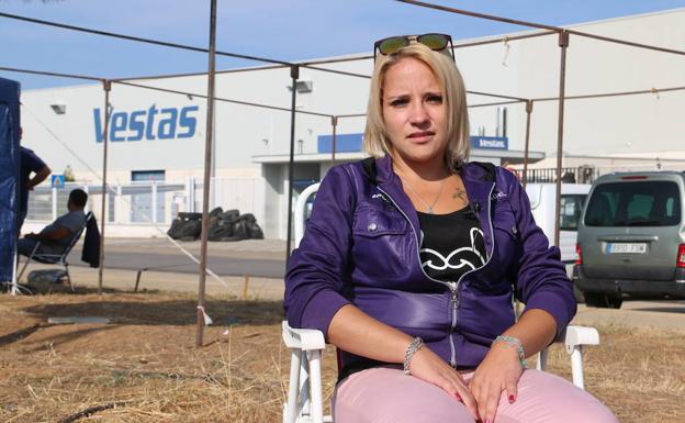 Nuria Mayo, 33 años, siete en Vestas. 