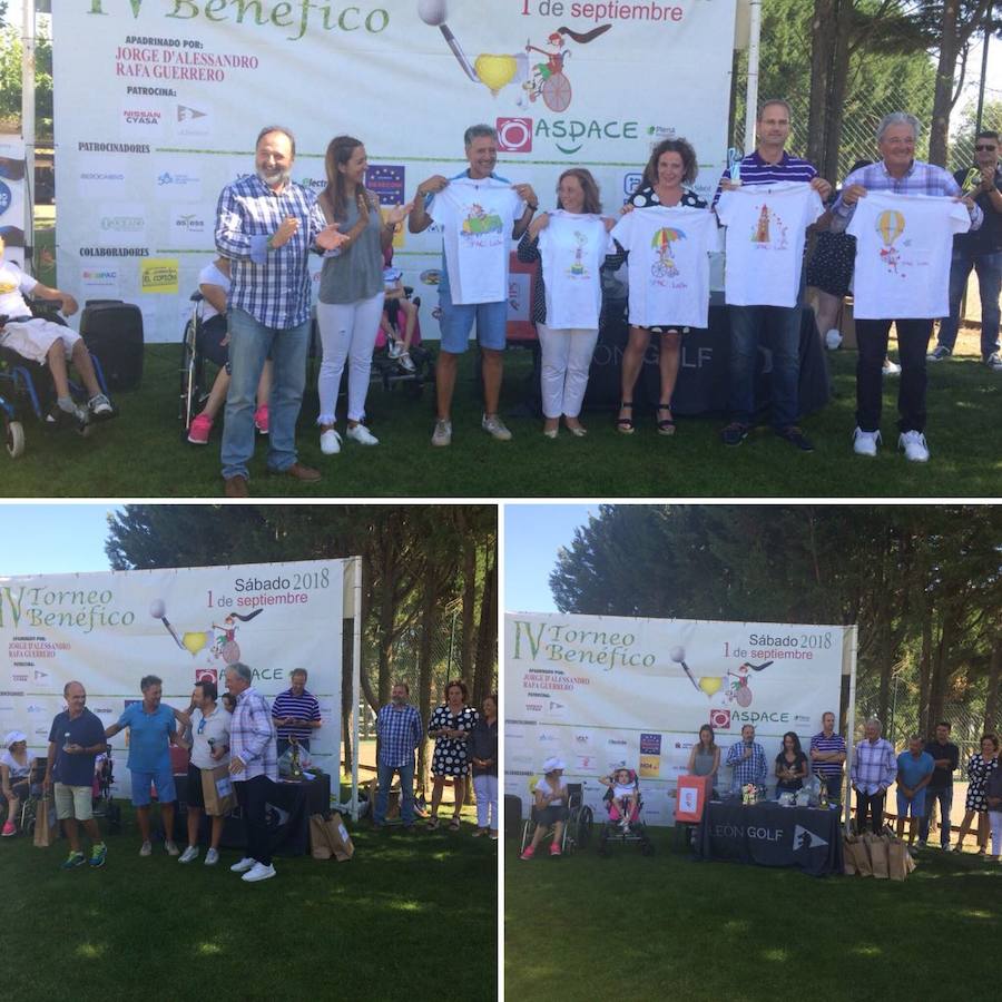Fotos: IV Torneo de Golf benéfico a favor de Aspace León