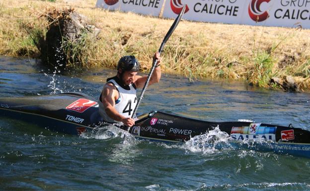 Guillermo Fidalgo, en la competición de este domingo.