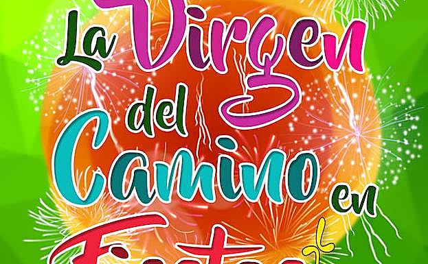 Cartel de las Fiestas de La Virgen del Camino.