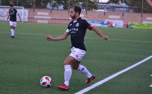 Antonio Martínez, durante el partido.