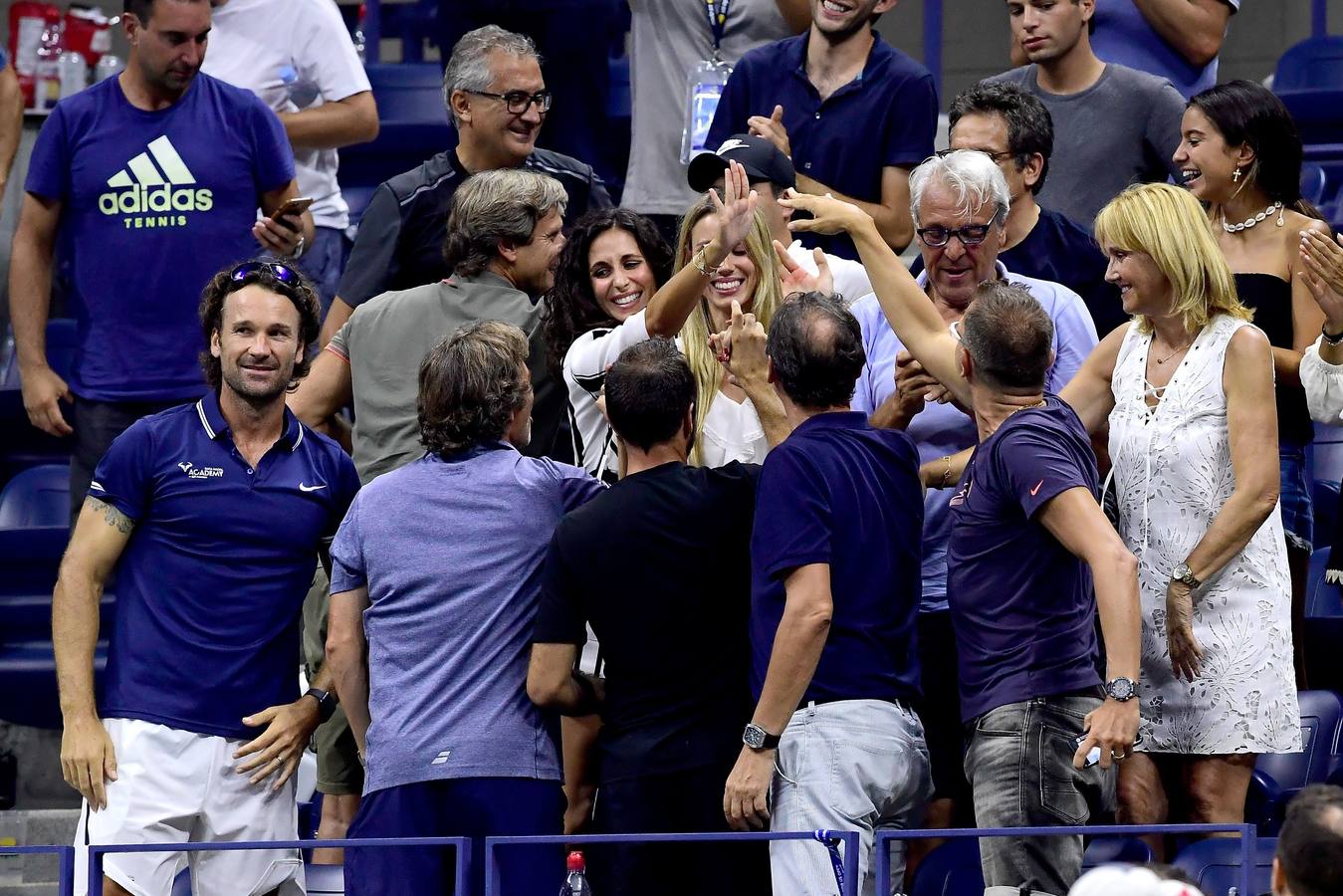 Las mejores imágenes del partido de cuartos de final del Abierto de Estados Unidos entre Rafa Nadal y Dominic Thiem. 