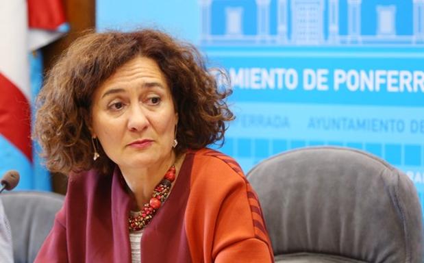 La alcaldes a de Ponferrada, Gloria Fernández Merayo.