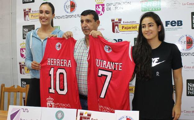 Laura Herrera y Alejandra Quirante ya ejercen como jugadoras del Embutidos Pajariel