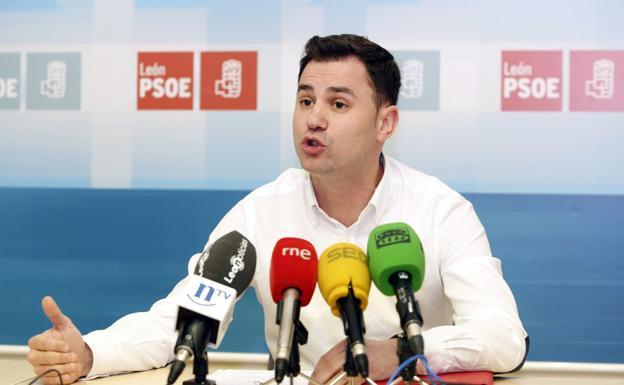 Javier Alfonso Cendón, secretario provincial del PSOE.