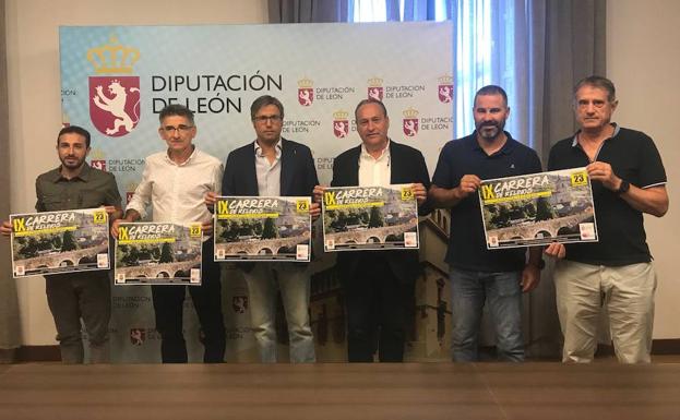 La Diputación presenta la IX Carrera de Relevos Camino de Santiago que se celebrará en Molinaseca