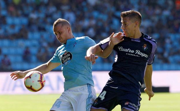 Leo Suárez da un merecido punto al Valladolid en Balaídos