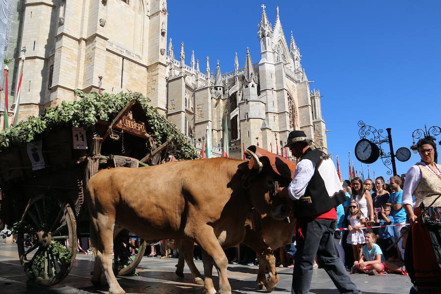 Fotos: Desfile de carros engalanados en León