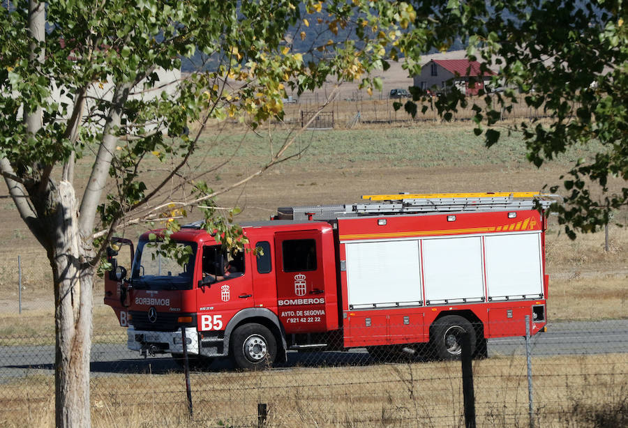 Fotos: Sin un rasguño, tras estrellarse con su avioneta en Fuentemilanos