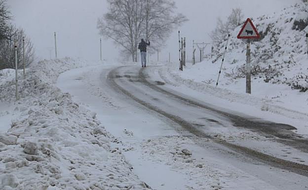 La nieve llegará a León de manera inminente