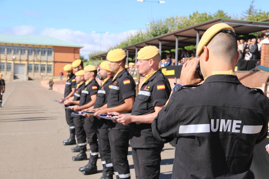 El V Batallón de Intervención en Emergencias de la Unidad Militar de Emergencias, con base en la localidad leonesa de El Ferral del Bernesga celebra la festividad en honor a su Patrona, Nuestra Señora del Rosario.