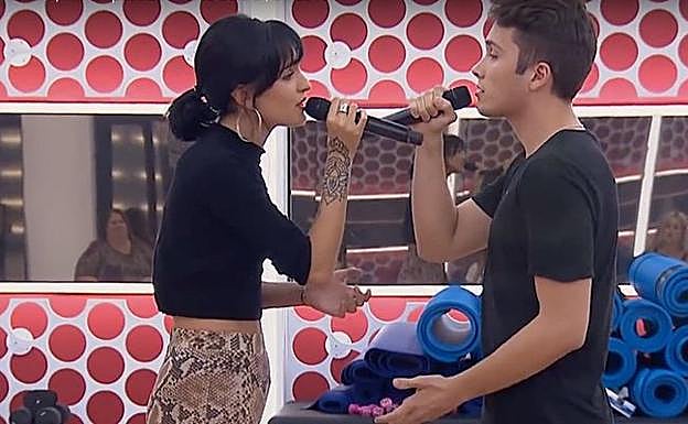 Natalia y Damion en 'OT 2018'. 