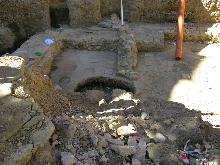 Fotos: Últimos trabajos antes de cubrir los restos romanos
