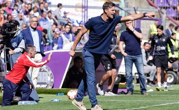 Leo Franco, durante un partido con el Huesca. 