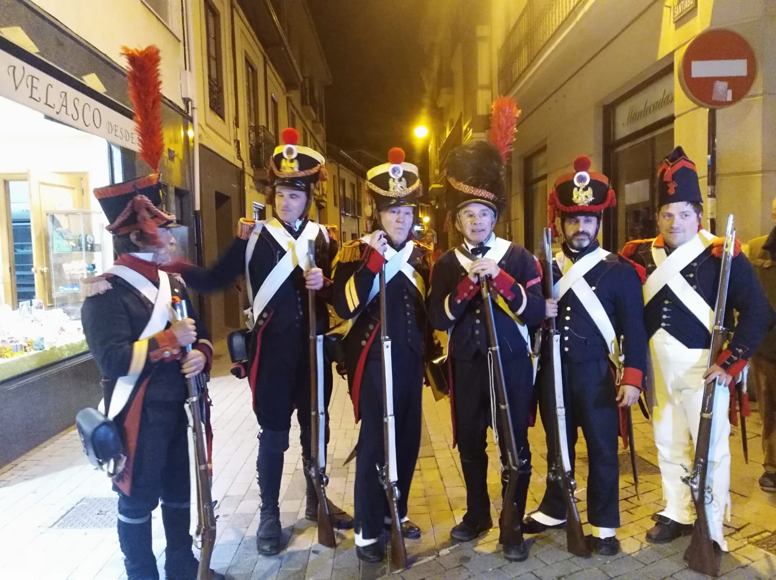 Llegada de Napoleón a la ciudad de Astorga antes de la gran batalla de las 3 Naciones